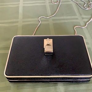 Henri Bendel party box clutch